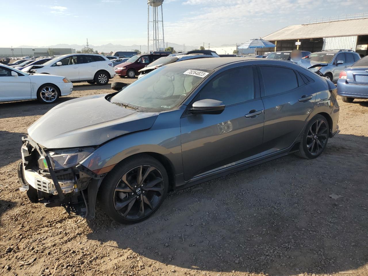 Image 1 of 2018 HONDA CIVIC SPORT 2018 with VIN SHHFK7H4XJU410391