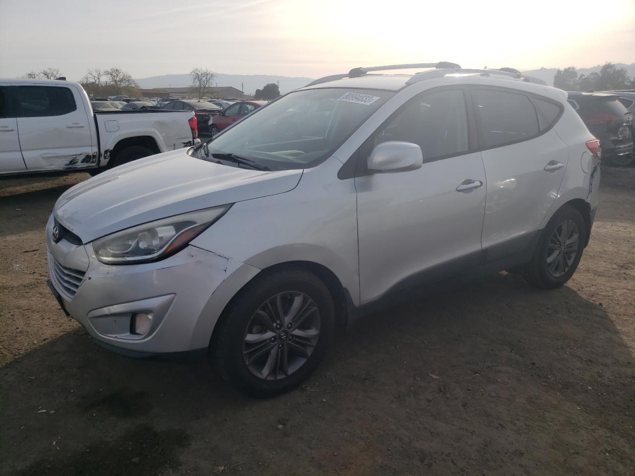 Image 1 of 2014 HYUNDAI TUCSON GLS 2014 with VIN KM8JU3AG6EU869249