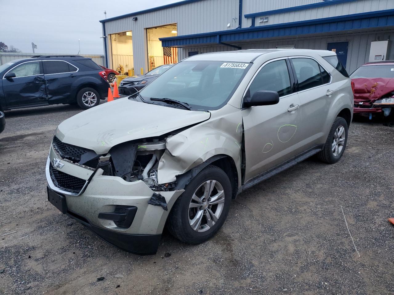 Obraz 1 z 2014 CHEVROLET EQUINOX LS 2014 z VIN 2GNALAEK1E6318131