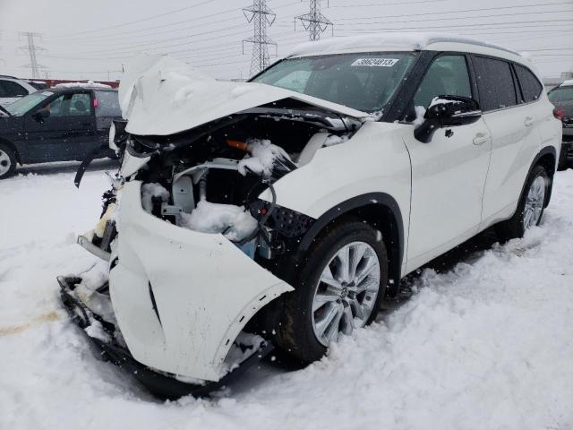 Image 1 of 2020 TOYOTA HIGHLANDER LIMITED 2020 with VIN 5TDDZRBH6LS021614