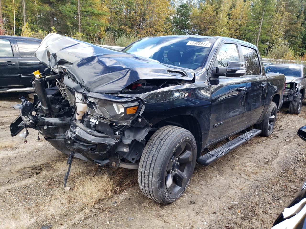 Obraz 1 z 2019 RAM 1500 BIG HORN/LONE STAR 2019 z VIN 1C6SRFFT9KN767958