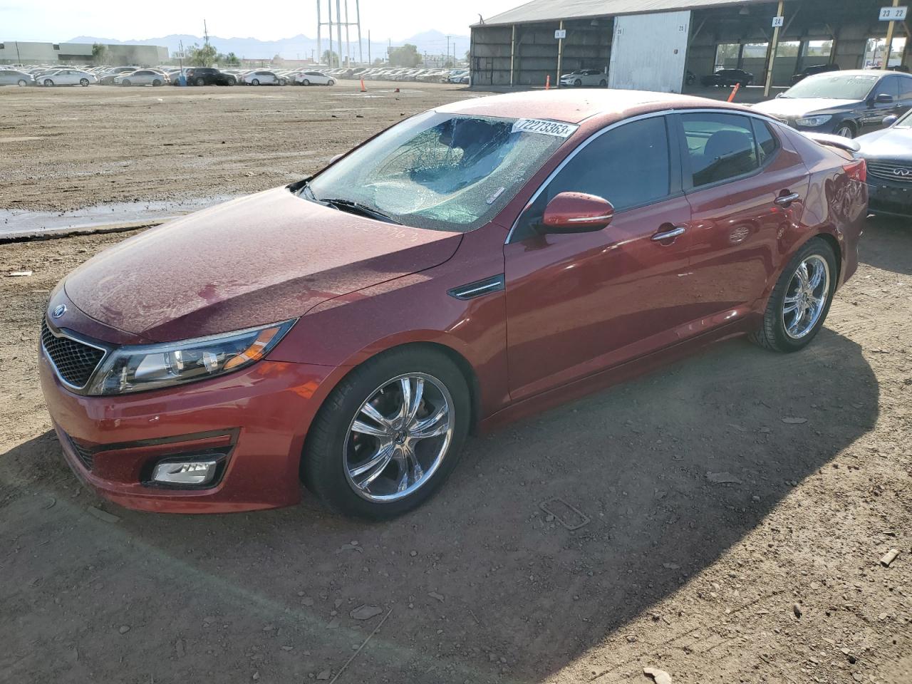 Obraz 1 z 2014 KIA OPTIMA LX 2014 z VIN 5XXGM4A77EG299840