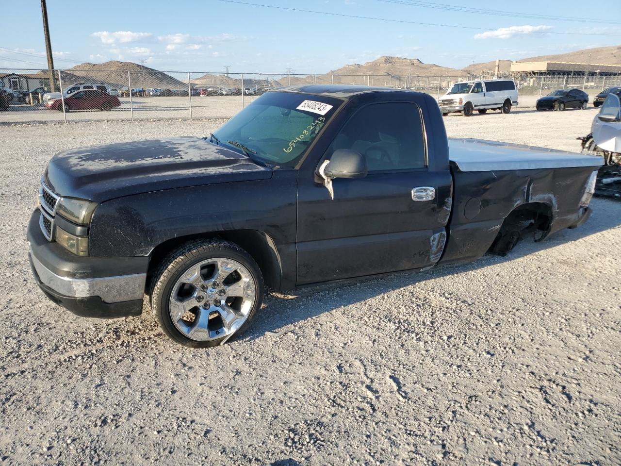 Image 1 of 2006 CHEVROLET SILVERADO C1500 2006 with VIN 1GCEC14X26Z286903