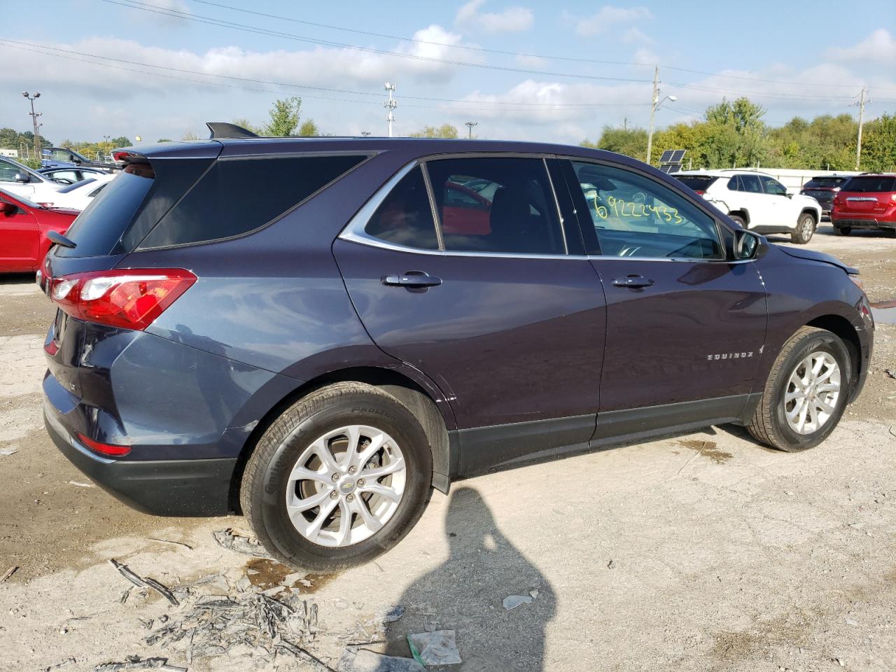 Изображение 3 2019 CHEVROLET EQUINOX LT 2019 с VIN 3GNAXKEV4KL106626