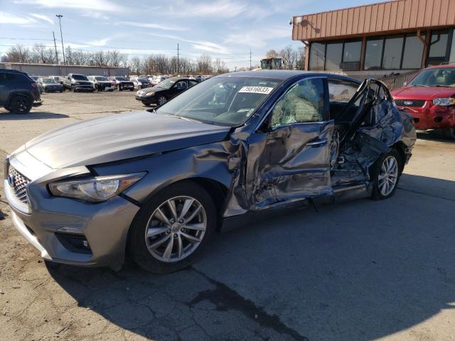 Image 1 of 2019 INFINITI Q50 PURE 2019 with VIN JN1CV7ARXKM350061