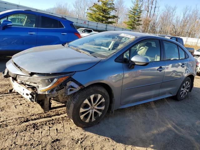 Image 1 of 2022 TOYOTA COROLLA LE 2022 with VIN JTDEAMDE5NJ057411