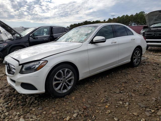 Image 1 of 2017 MERCEDES-BENZ C 300 4MATIC 2017 with VIN 55SWF4KB8HU223638