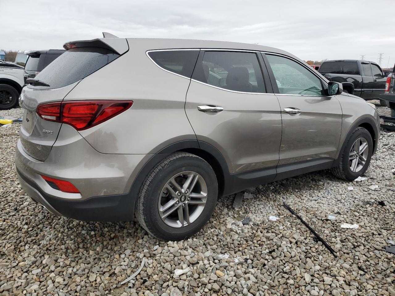 Image 3 of 2017 HYUNDAI SANTA FE SPORT  2017 with VIN 5XYZT3LB8HG380899