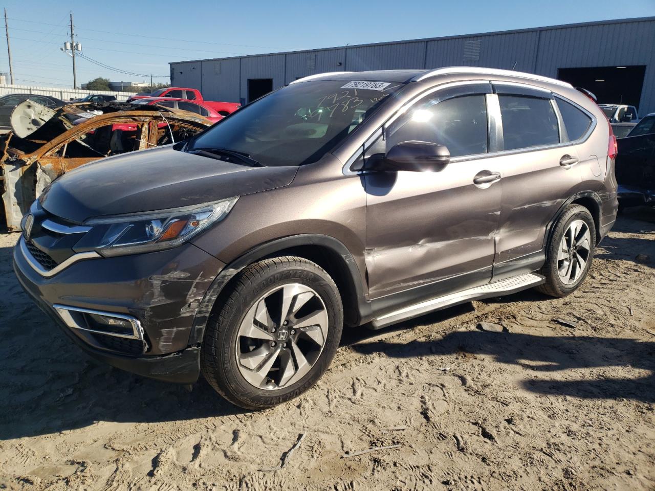 Obraz 1 z 2016 HONDA CR-V TOURING 2016 z VIN 5J6RM3H96GL031417