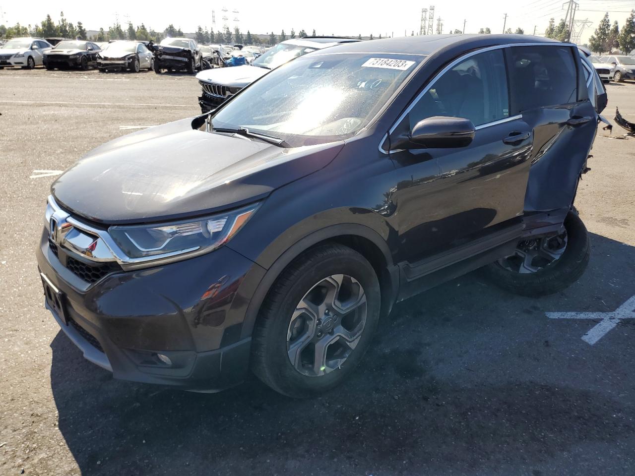 Изображение 1 2018 HONDA CR-V EXL 2018 с VIN 2HKRW1H85JH505252