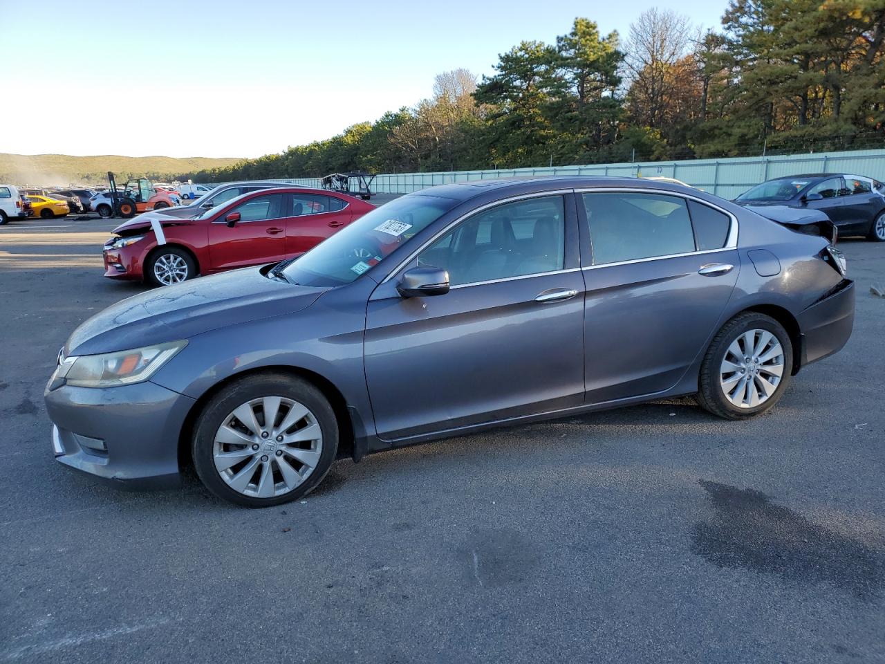 Image 1 of 2014 HONDA ACCORD EXL 2014 with VIN 1HGCR3F84EA020918