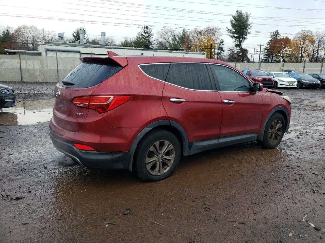 Image 3 of 2013 HYUNDAI SANTA FE SPORT  2013 with VIN 5XYZU3LB8DG034147