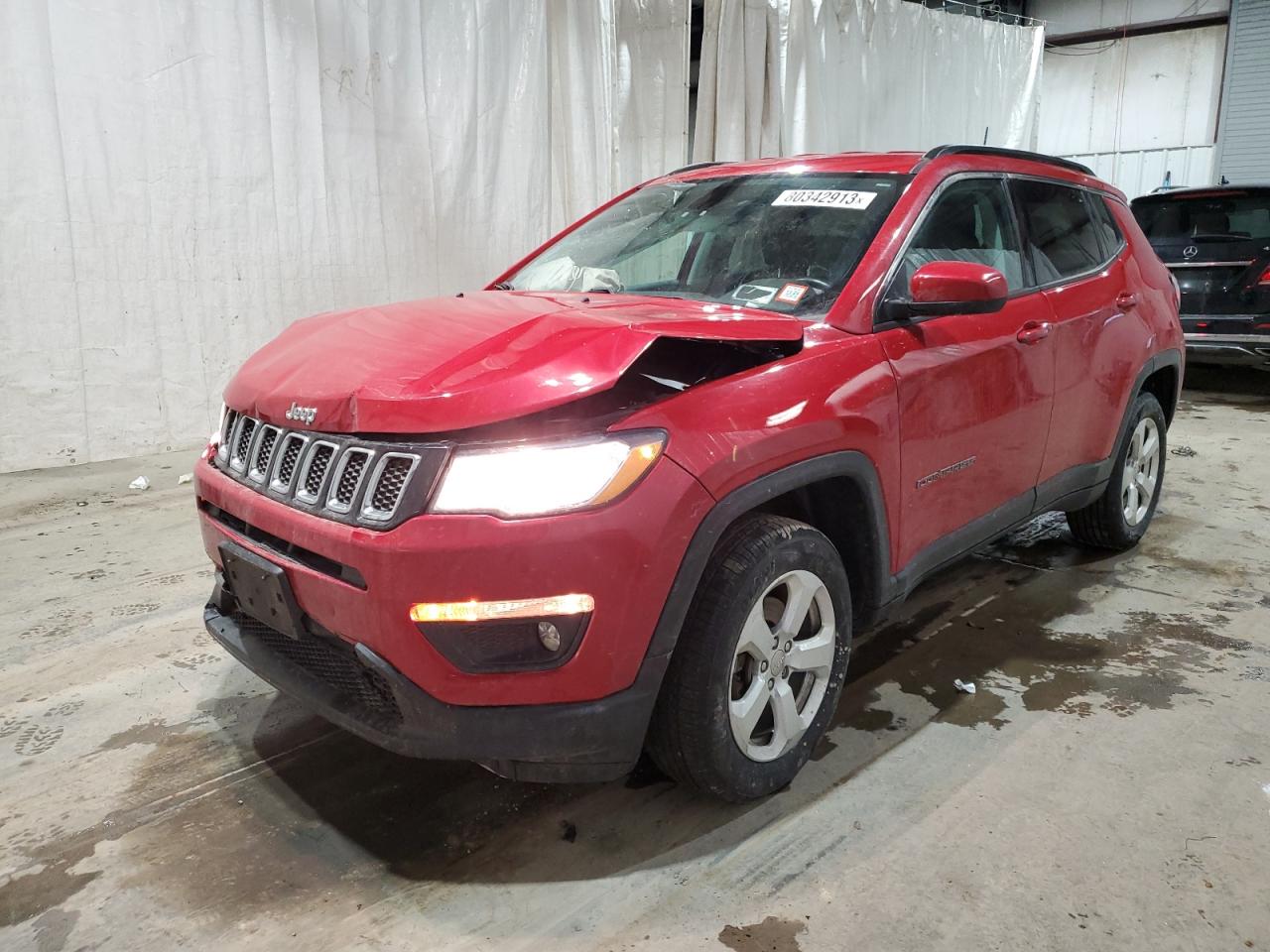Image 1 of 2020 JEEP COMPASS LATITUDE 2020 with VIN 3C4NJDBB4LT219575