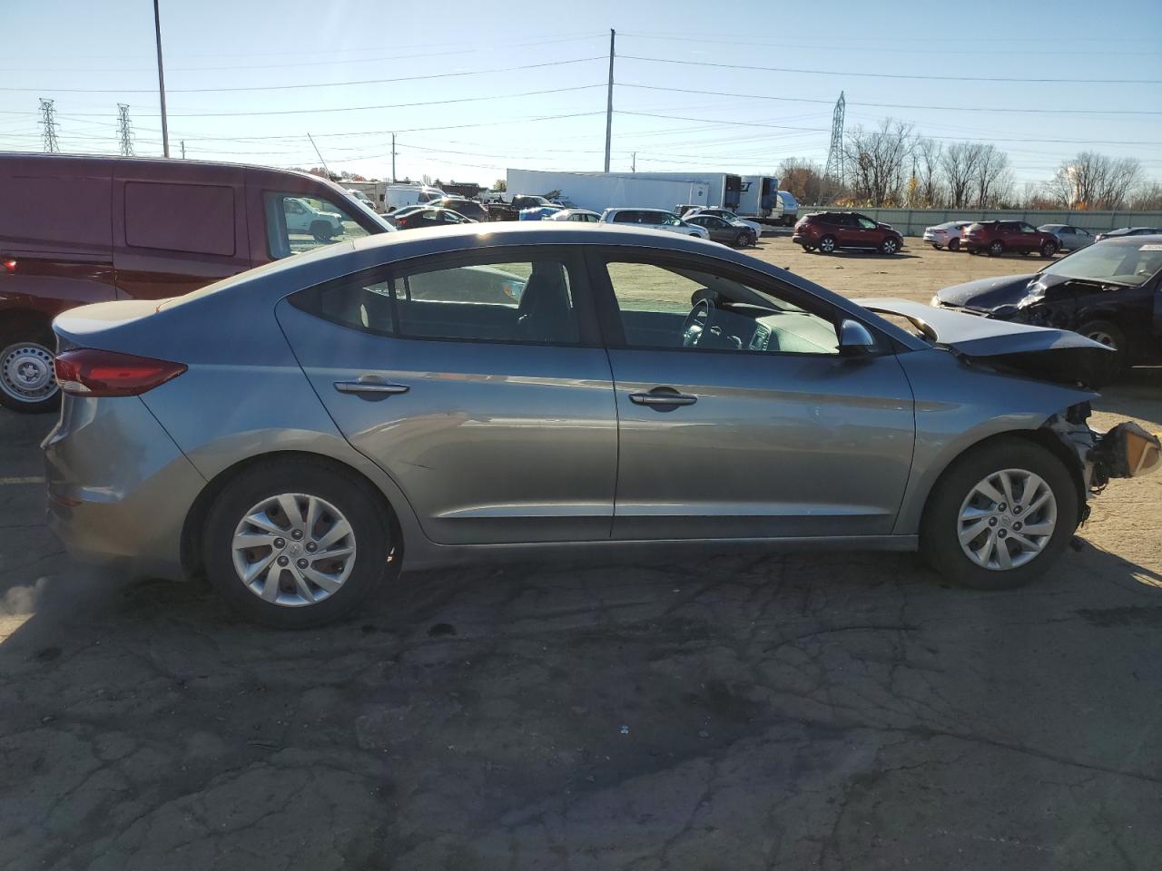 Image 3 of 2018 HYUNDAI ELANTRA SE 2018 with VIN KMHD74LF6JU590957
