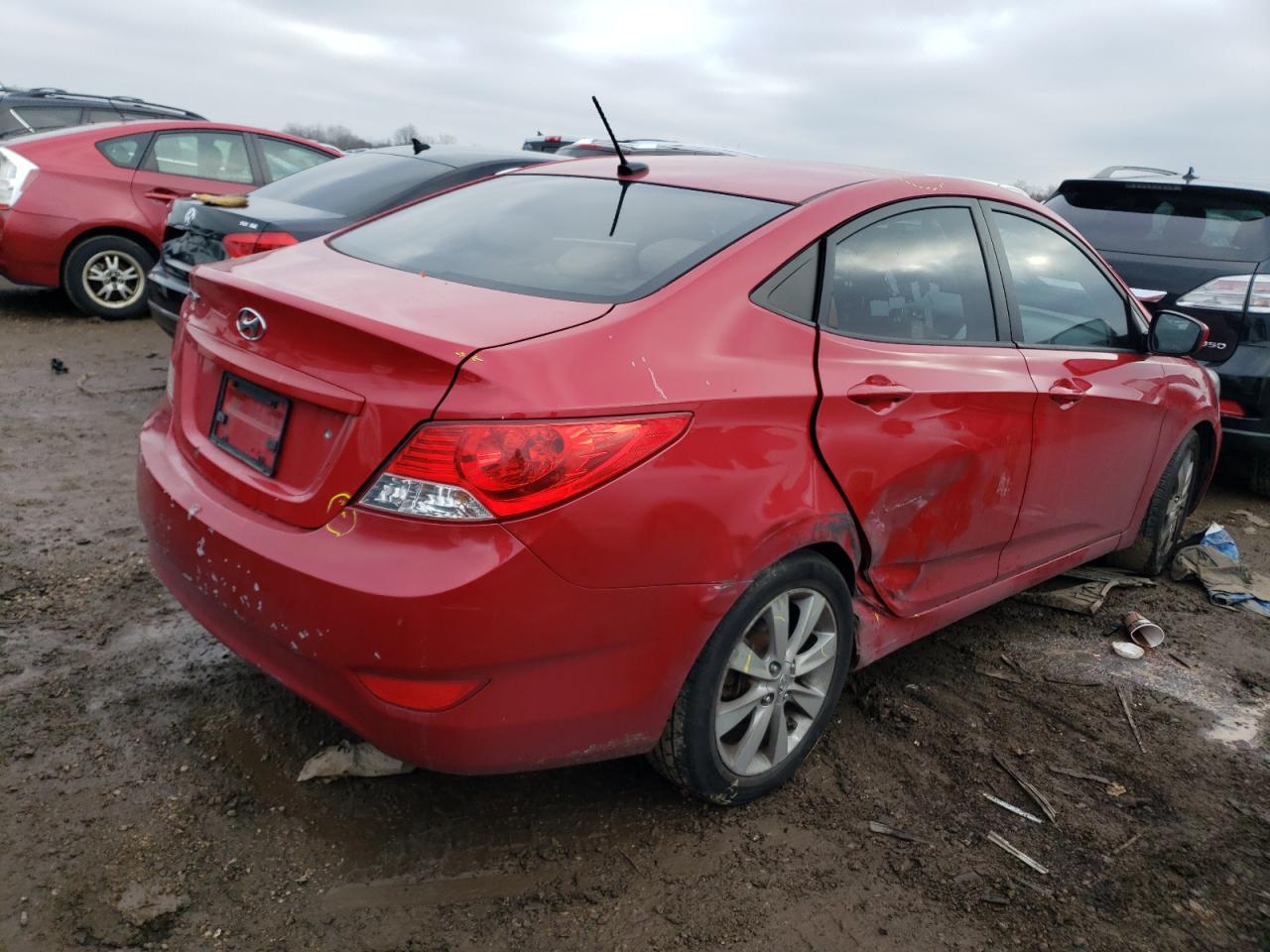 Obraz 3 z 2012 HYUNDAI ACCENT GLS 2012 z VIN KMHCU4AEXCU240104