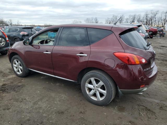 Image 2 of 2009 NISSAN MURANO S 2009 with VIN JN8AZ18W19W141568