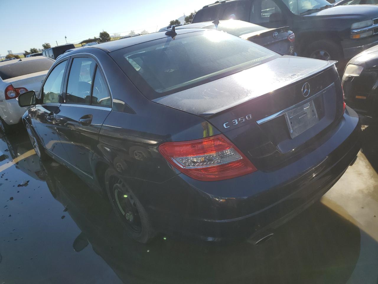 Image 2 of 2009 MERCEDES-BENZ C 350 2009 with VIN WDDGF56XX9R054757