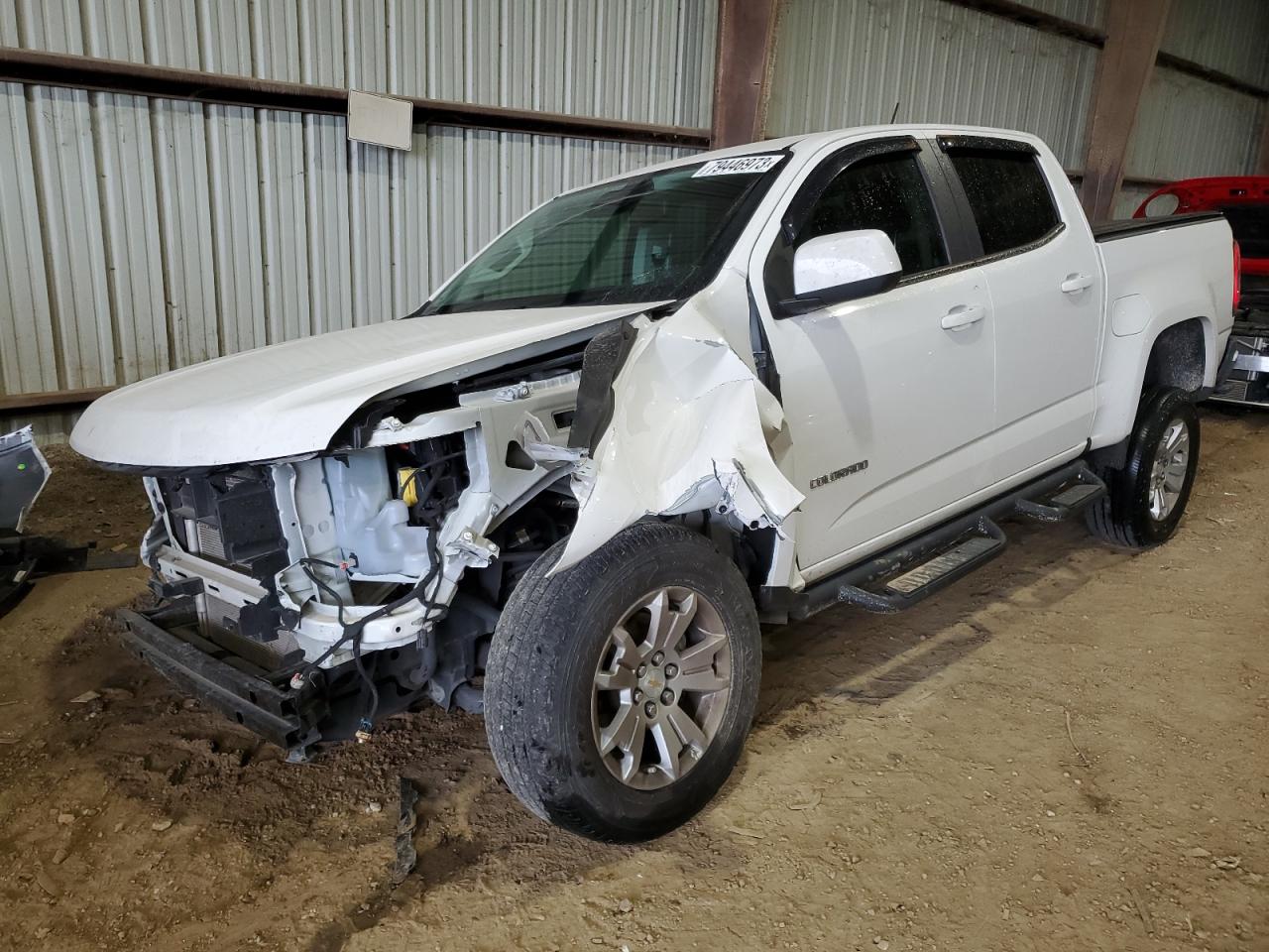 Image 1 of 2020 CHEVROLET COLORADO LT 2020 with VIN 1GCGSCEN3L1252046
