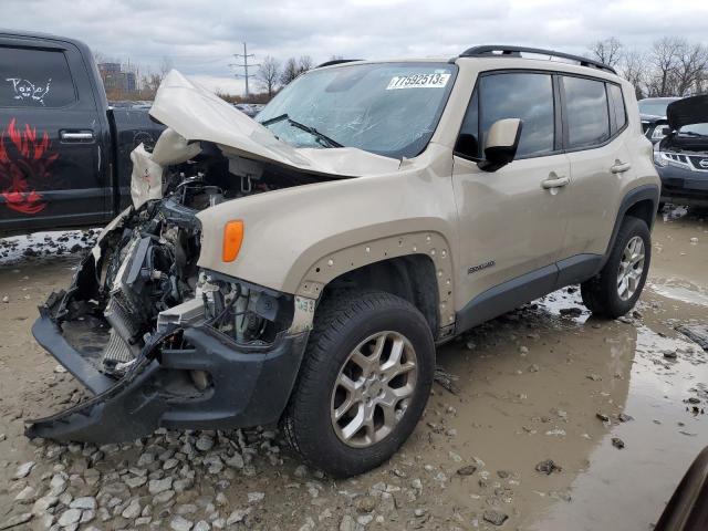 Image 1 of 2016 JEEP RENEGADE LATITUDE 2016 with VIN ZACCJBBT0GPC80925
