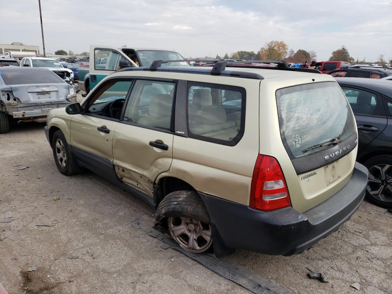 Изображение 2 2003 SUBARU FORESTER 2.5X 2003 с VIN JF1SG63643H709548