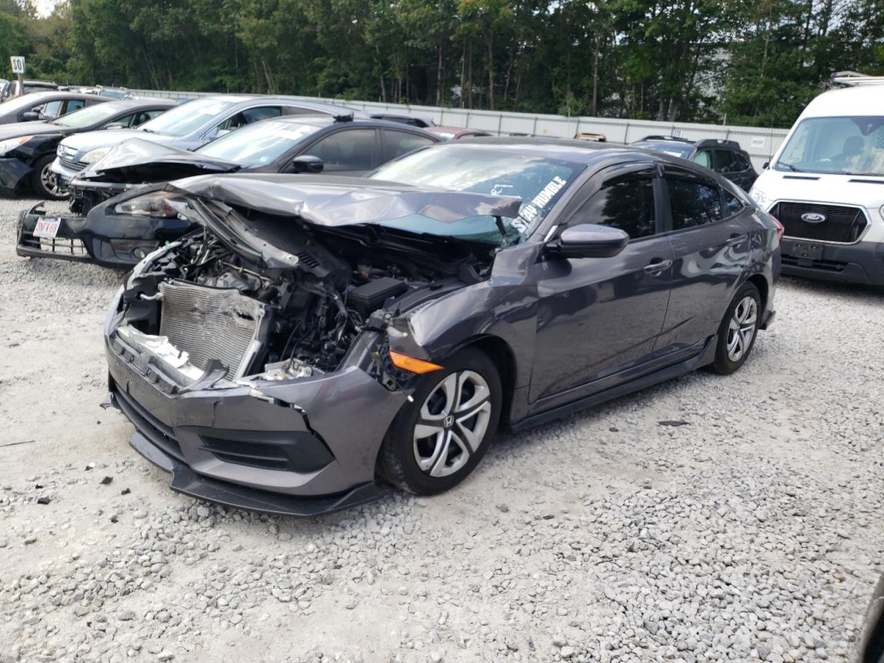 Obraz 1 z 2018 HONDA CIVIC LX 2018 z VIN 2HGFC2F56JH576240