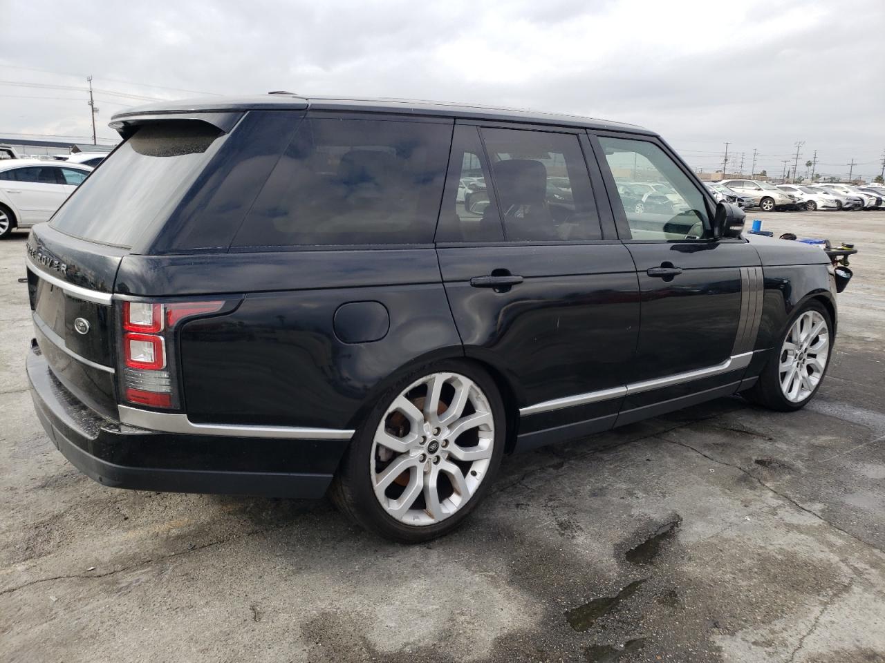 Image 3 of 2013 LAND ROVER RANGE ROVER HSE 2013 with VIN SALGS2DF9DA106703