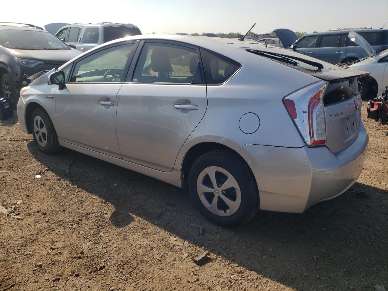 Image 2 of 2012 TOYOTA PRIUS  2012 with VIN JTDKN3DU0C5434483