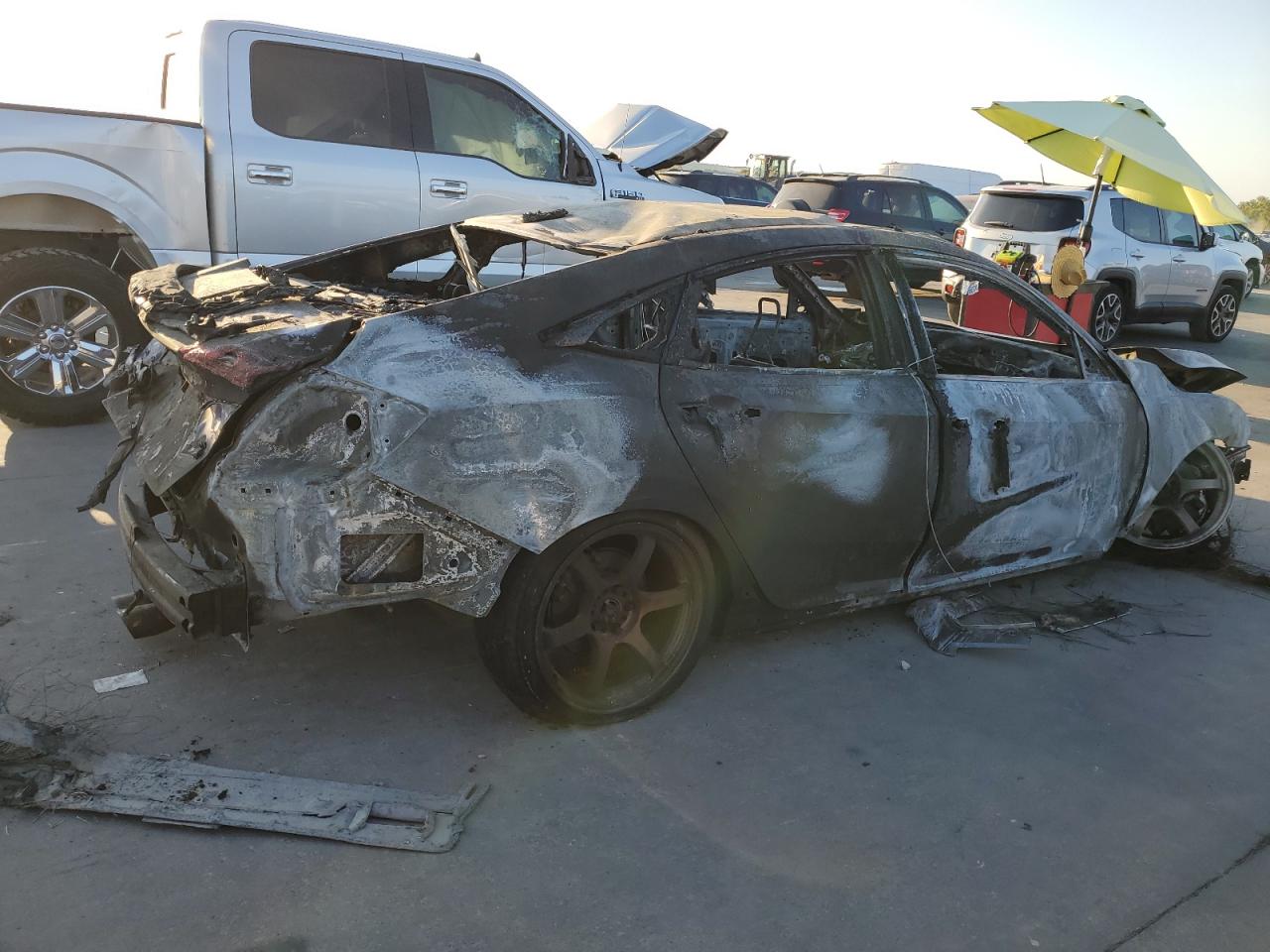 Image 3 of 2020 HONDA CIVIC SI 2020 with VIN 2HGFC1E57LH702653