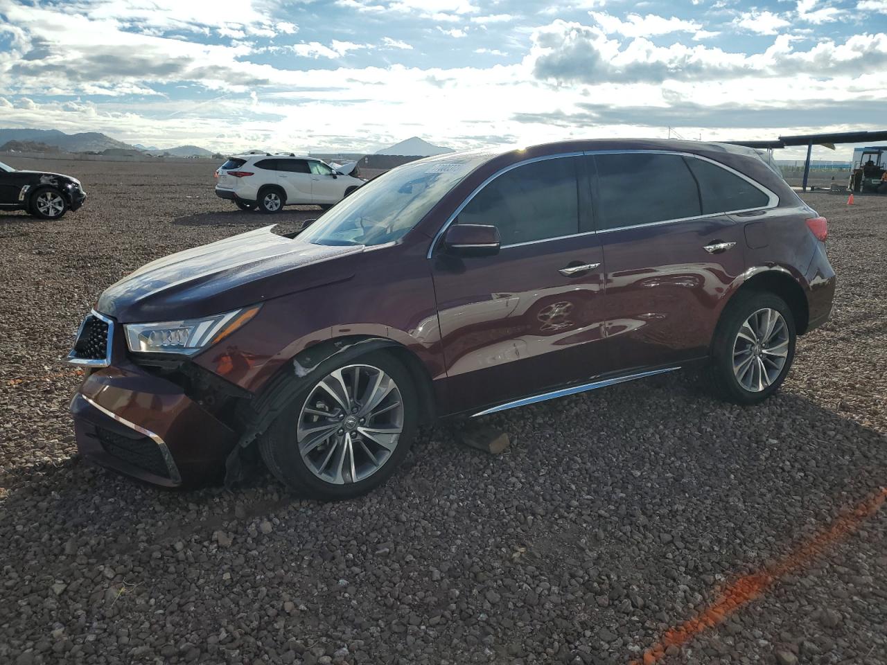 Image 1 of 2018 ACURA MDX TECHNOLOGY 2018 with VIN 5J8YD3H5XJL007824