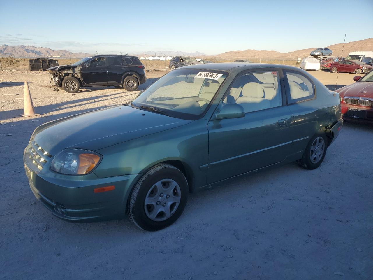 Obraz 1 z 2005 HYUNDAI ACCENT GS 2005 z VIN KMHCG35C25U335463