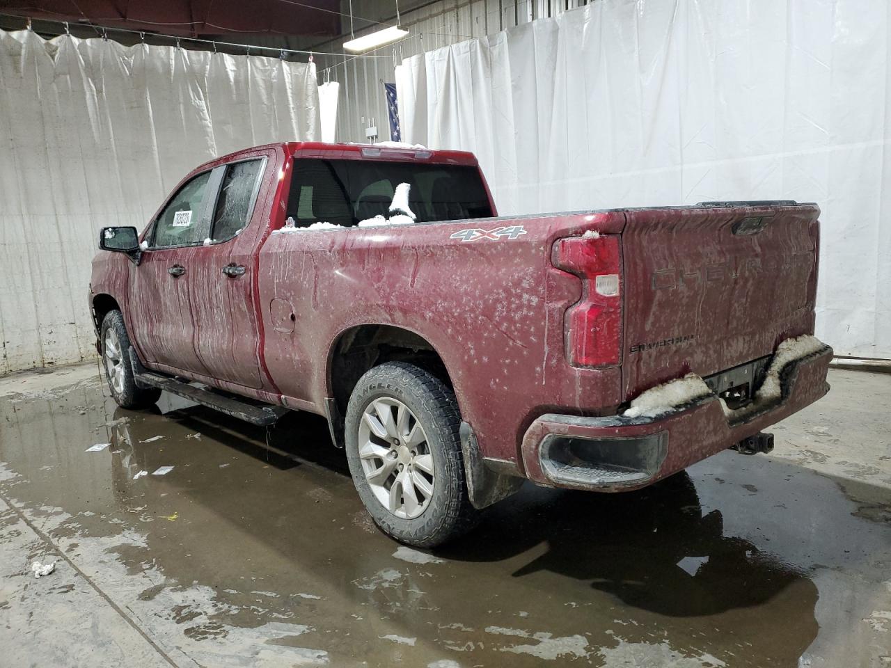 Изображение 2 2020 CHEVROLET SILVERADO K1500 CUSTOM 2020 с VIN 1GCRYBEK7LZ204932