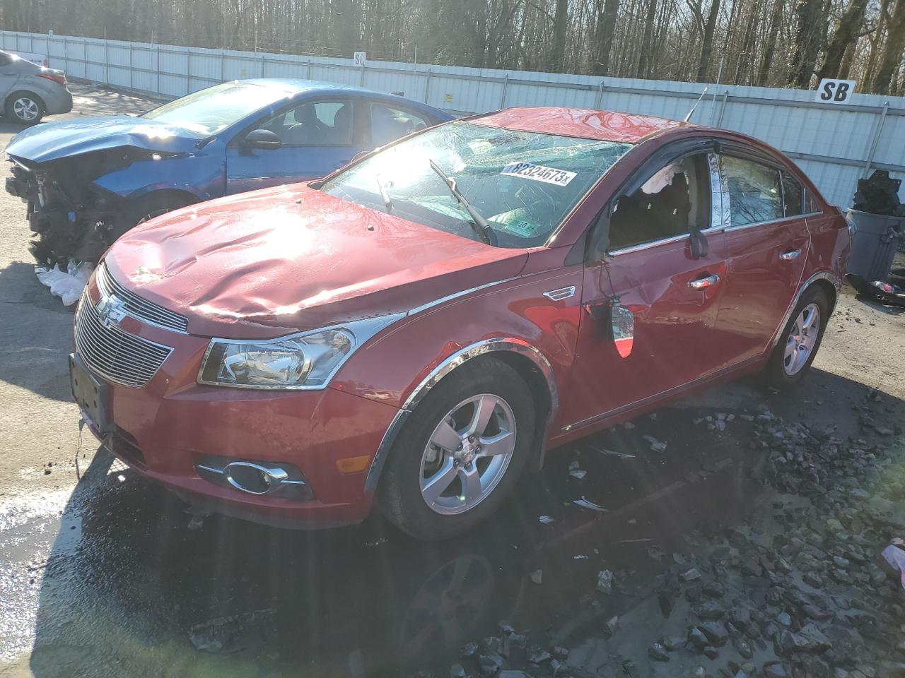 Изображение 1 2014 CHEVROLET CRUZE LT 2014 с VIN 1G1PC5SB5E7462191