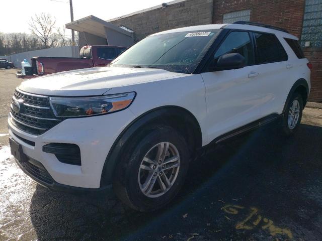 Image 1 of 2022 FORD EXPLORER XLT 2022 with VIN 1FMSK8DH9NGA49001