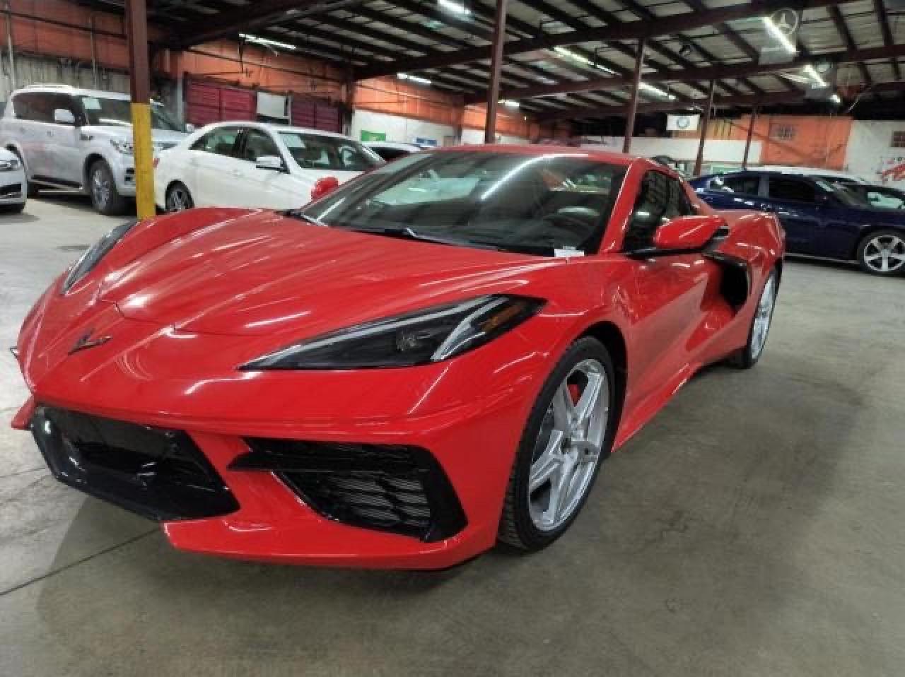 Image 2 of 2021 CHEVROLET CORVETTE STINGRAY 2LT 2021 with VIN 1G1YB3D48M5122005