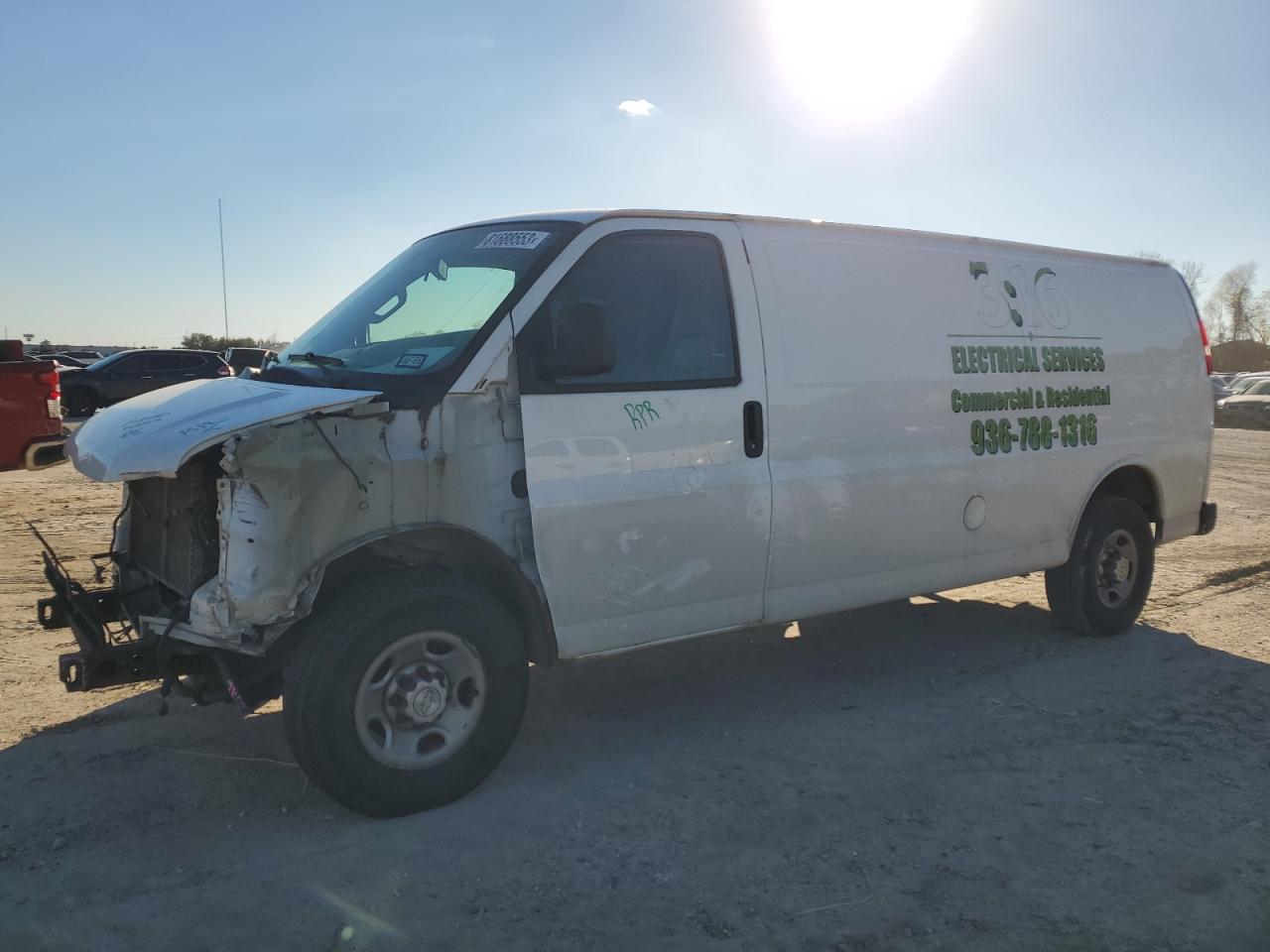 Image 1 of 2017 CHEVROLET EXPRESS G3500  2017 with VIN 1GCZGHFG5H1347044