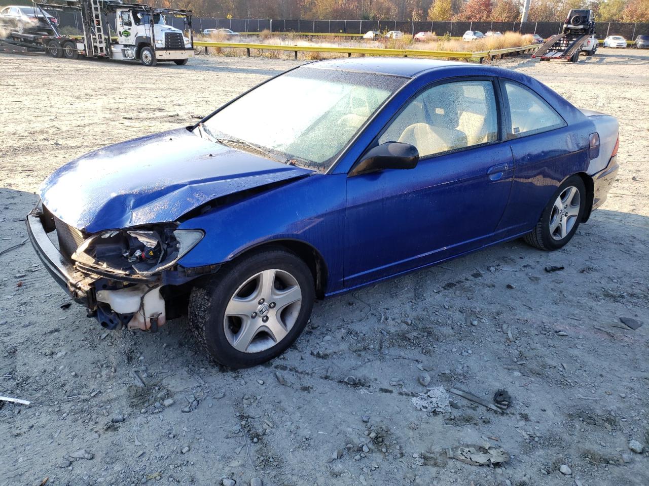 Image 1 of 2004 HONDA CIVIC LX 2004 with VIN 1HGEM215X4L021881