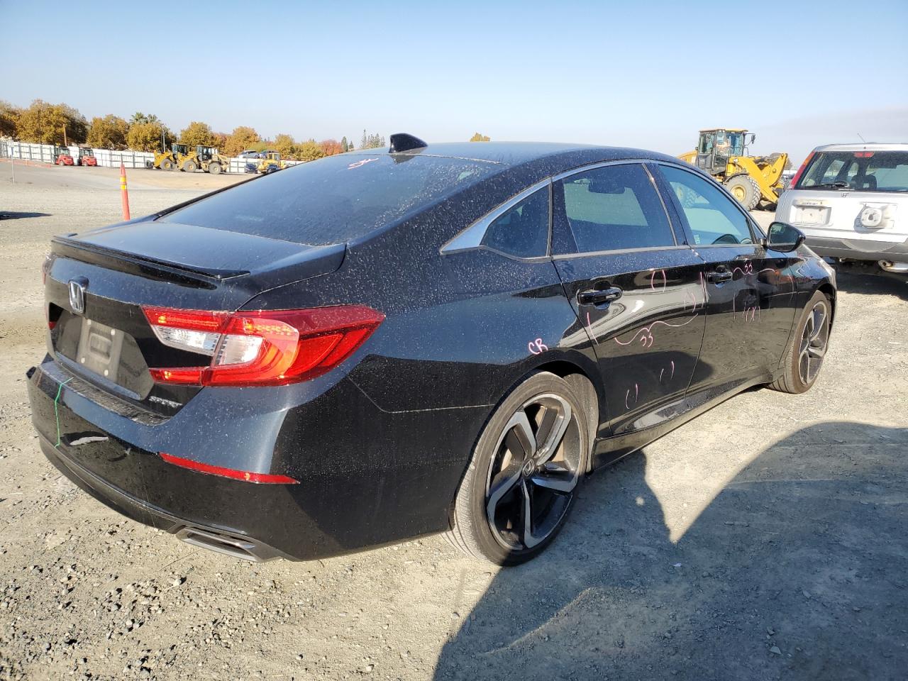 Image 3 of 2019 HONDA ACCORD SPORT 2019 with VIN 1HGCV1F36KA099850