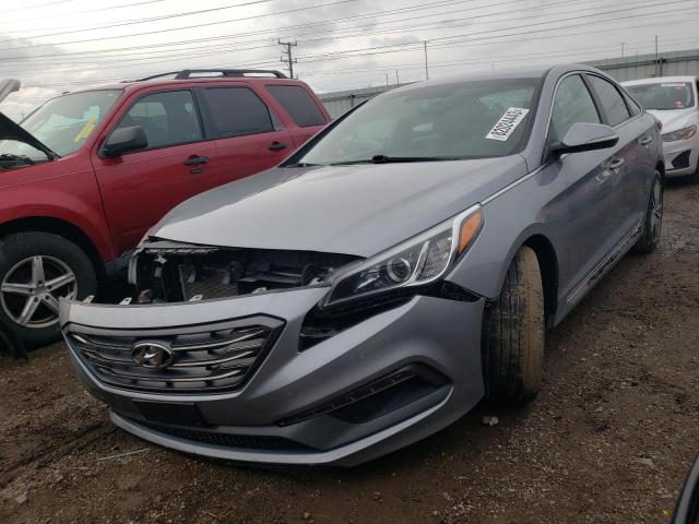 Image 1 of 2017 HYUNDAI SONATA SPORT 2017 with VIN 5NPE34AB5HH553701