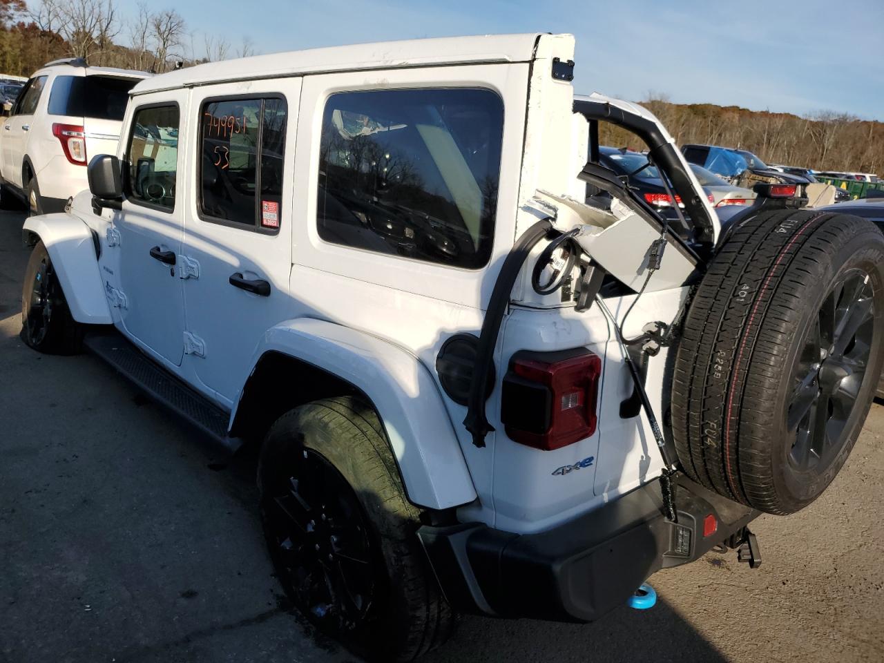 Obraz 2 z 2023 JEEP WRANGLER SAHARA 4XE 2023 z VIN 1C4JJXP65PW514115