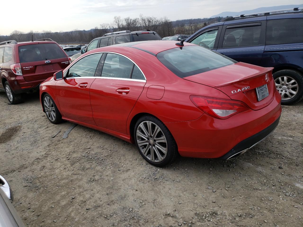 Изображение 2 2017 MERCEDES-BENZ CLA 250 4MATIC 2017 с VIN WDDSJ4GB9HN411955