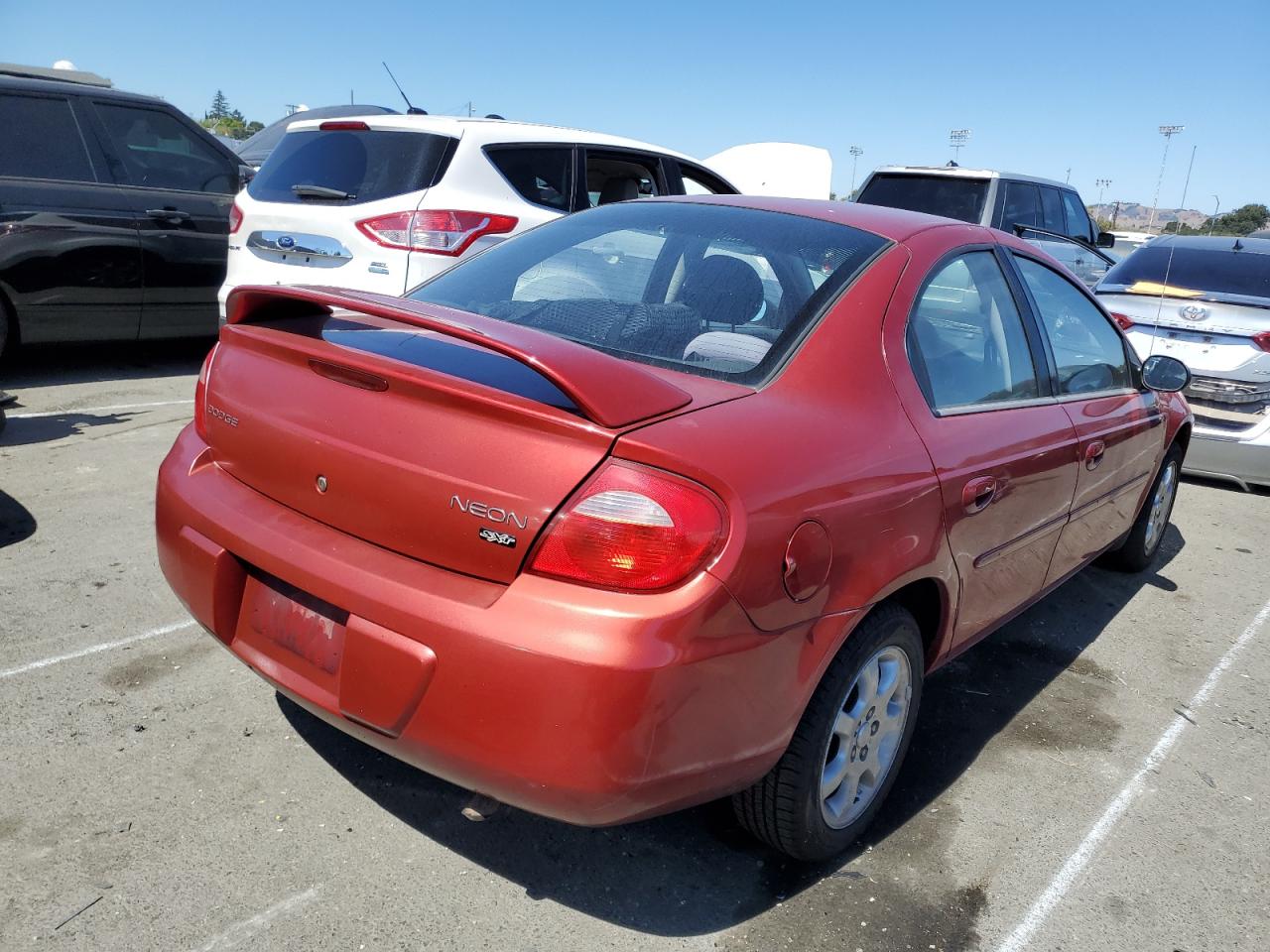 Image 3 of 2003 DODGE NEON SXT 2003 with VIN 1B3ES56C33D209780