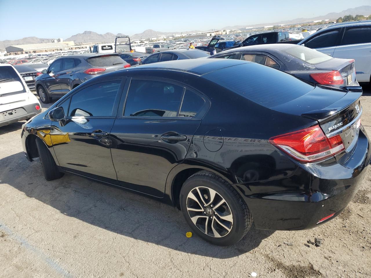 Obraz 2 z 2014 HONDA CIVIC EX 2014 z VIN 19XFB2F88EE265101
