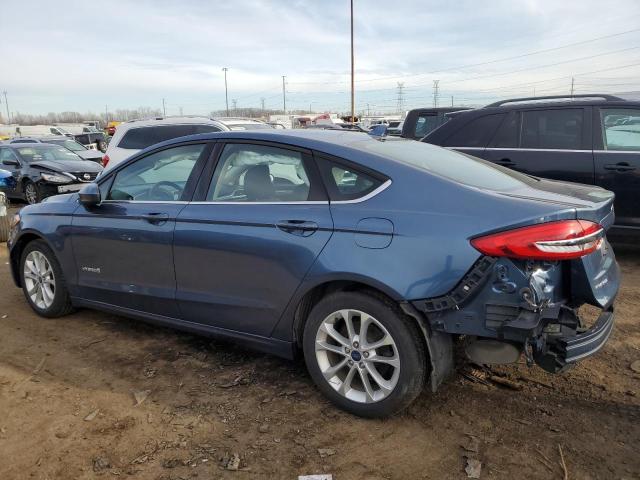 Image 2 of 2019 FORD FUSION SE 2019 with VIN 3FA6P0LU2KR159003