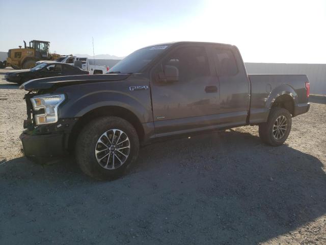 Image 1 of 2017 FORD F150 SUPER CAB 2017 with VIN 1FTEX1CG4HFA00575