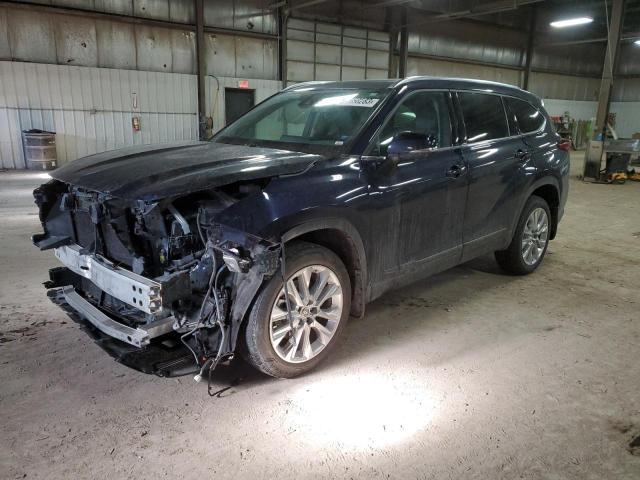 Image 1 of 2021 TOYOTA HIGHLANDER LIMITED 2021 with VIN 5TDDZRBH8MS093223