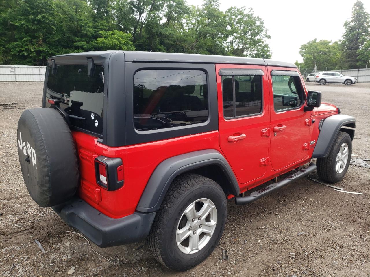 Obraz 3 z 2018 JEEP WRANGLER UNLIMITED SPORT 2018 z VIN 1C4HJXDG7JW307406