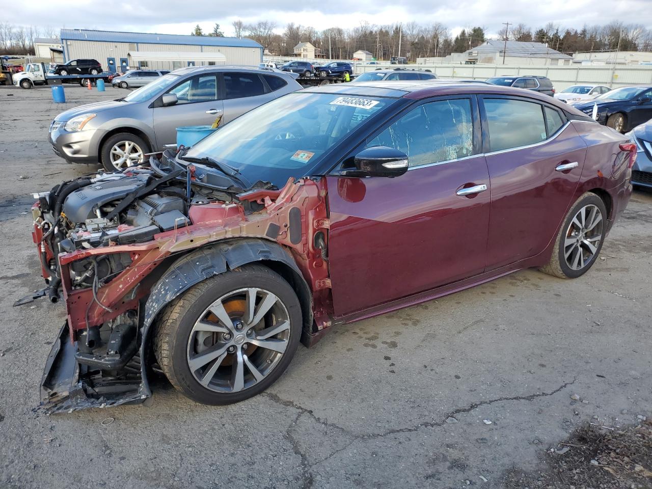 Изображение 1 2017 NISSAN MAXIMA 3.5S 2017 с VIN 1N4AA6AP9HC399393