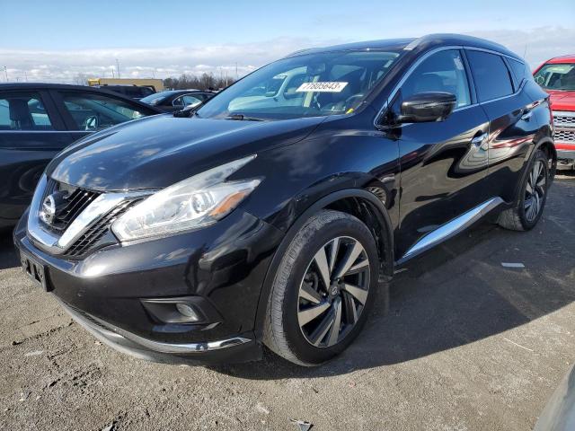 Image 1 of 2018 NISSAN MURANO S 2018 with VIN 5N1AZ2MH1JN160314