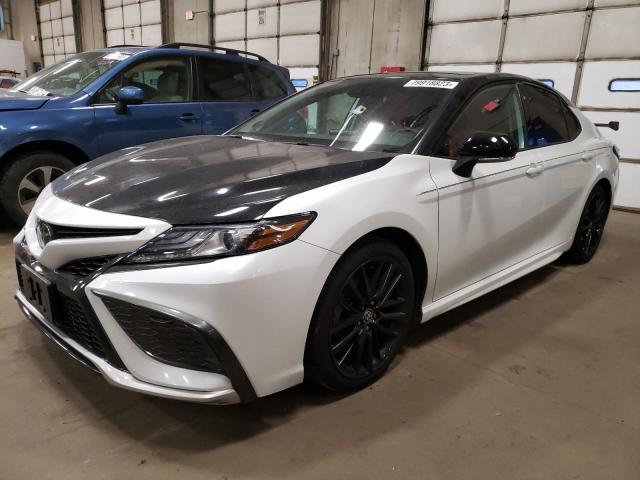 Image 1 of 2021 TOYOTA CAMRY TRD 2021 with VIN 4T1KZ1AK2MU053975