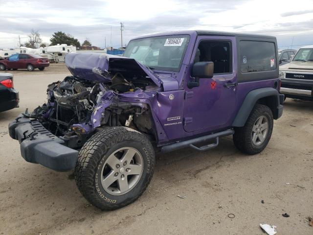 Image 1 of 2017 JEEP WRANGLER SPORT 2017 with VIN 1C4AJWAG8HL752104